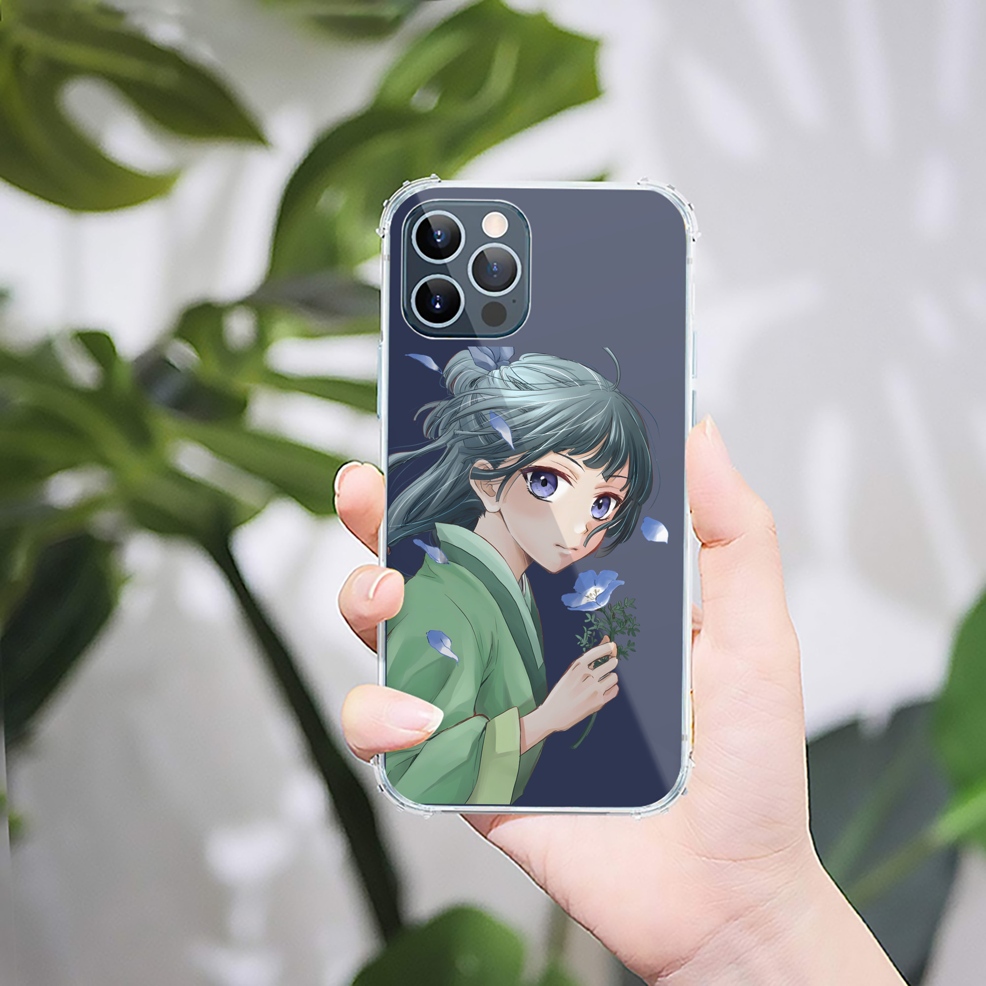 （画像用） 薬屋のひとりごと The Apothecary Diaries 【iPhone 12シリーズ対応】透明スマホケース（クリアソフトケース）